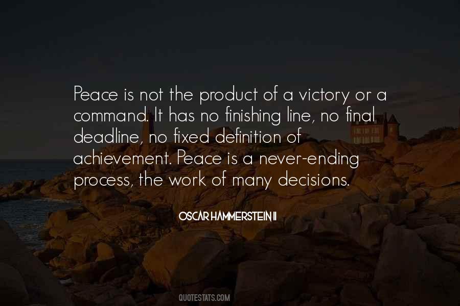 Peace Work Quotes #458700