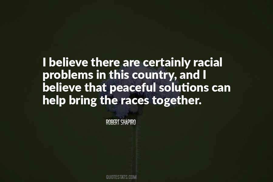 Peaceful Solutions Quotes #1494588