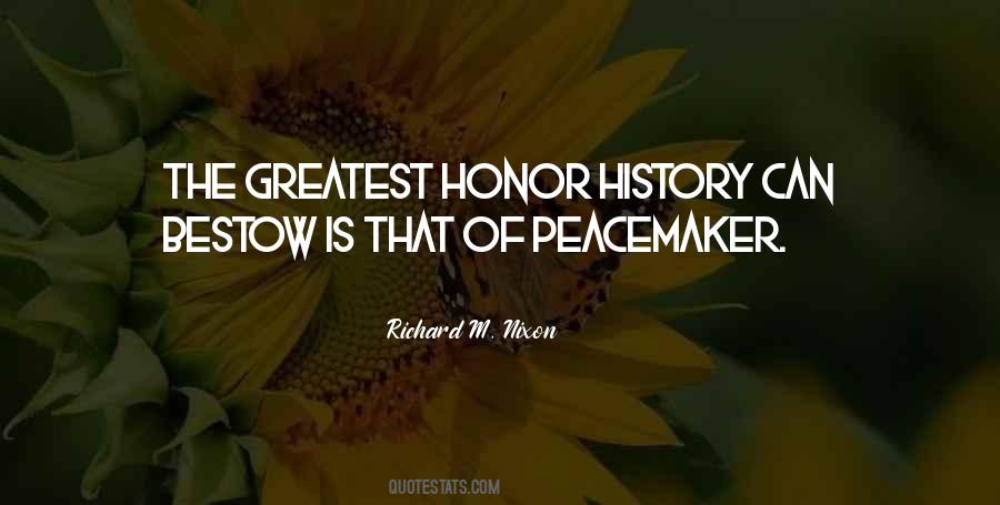 Peacemaker Quotes #8383