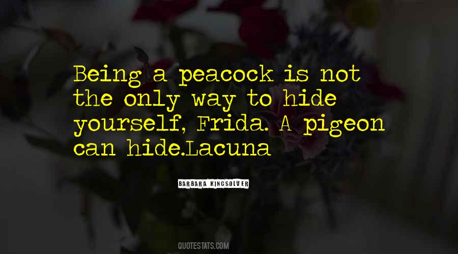 Peacock Quotes #1152153