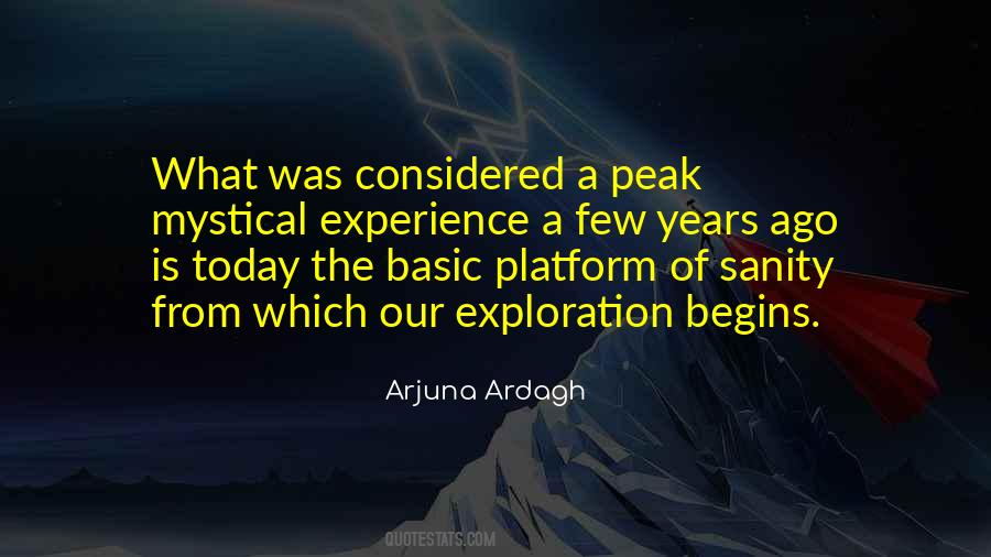 Peak Experience Quotes #873246
