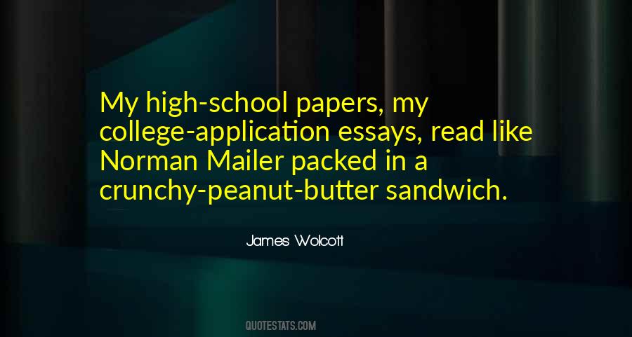 Peanut Butter Sandwich Quotes #922581