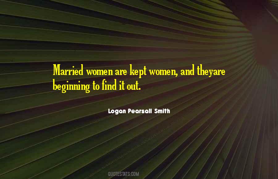 Pearsall Smith Quotes #1789936