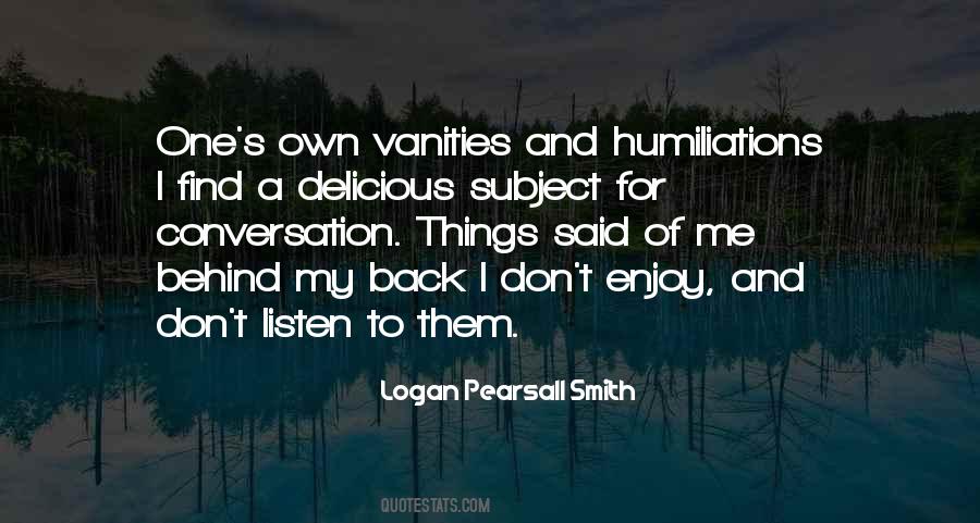 Pearsall Smith Quotes #771429