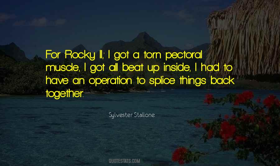 Pectoral Quotes #34967