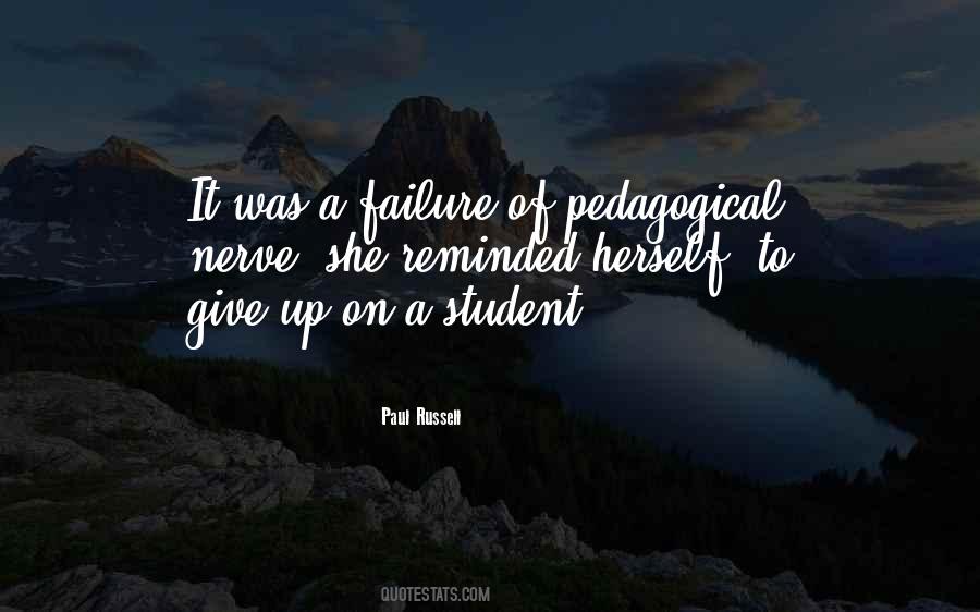 Pedagogical Quotes #1711778