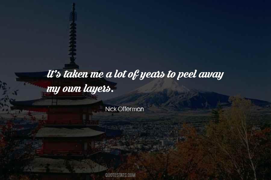 Peel Away Quotes #140309