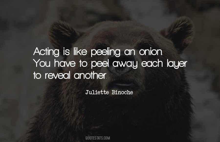 Peeling Onion Quotes #891771