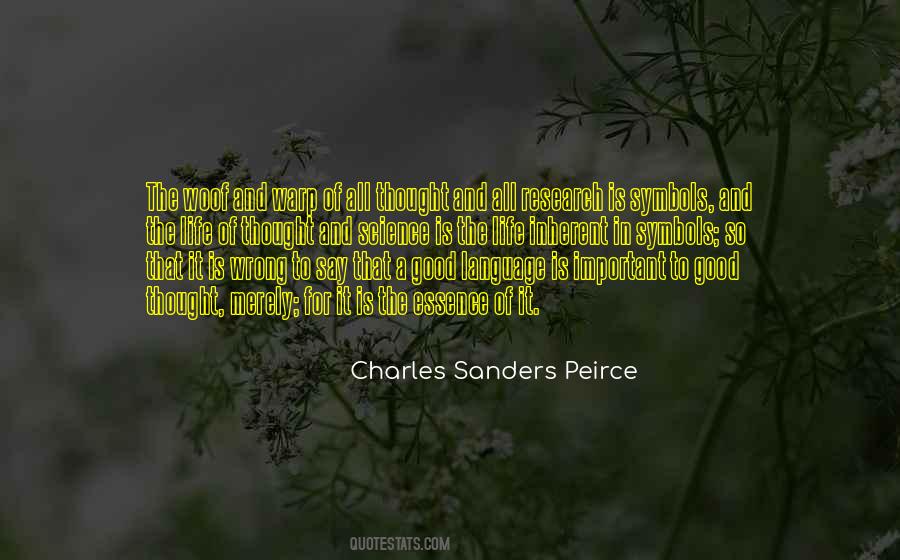 Peirce Quotes #573788