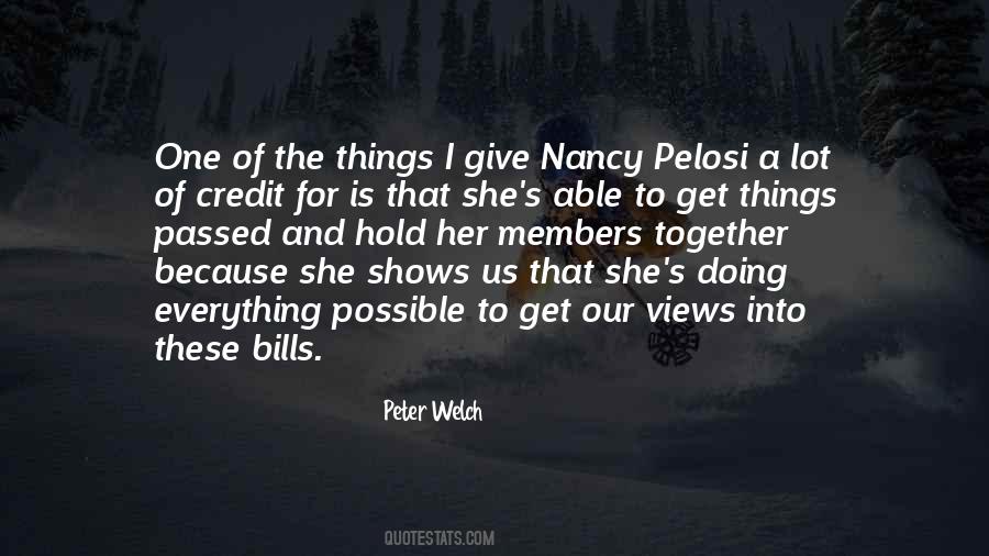 Pelosi's Quotes #1342483