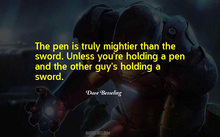 Pen Sword Quotes #710350