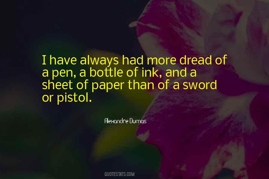 Pen Sword Quotes #909154