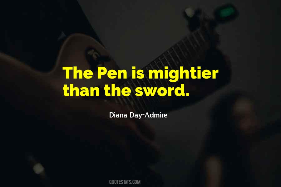 Pen Vs Sword Quotes #578070