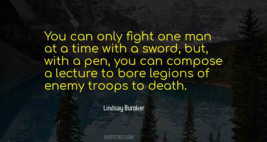 Pen Vs Sword Quotes #719896