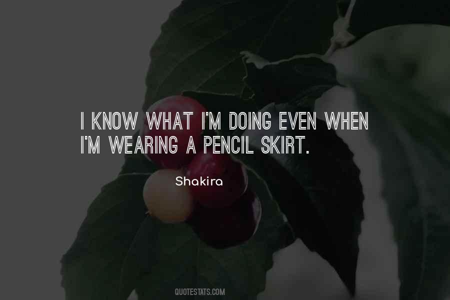 Pencil Skirt Quotes #1092132