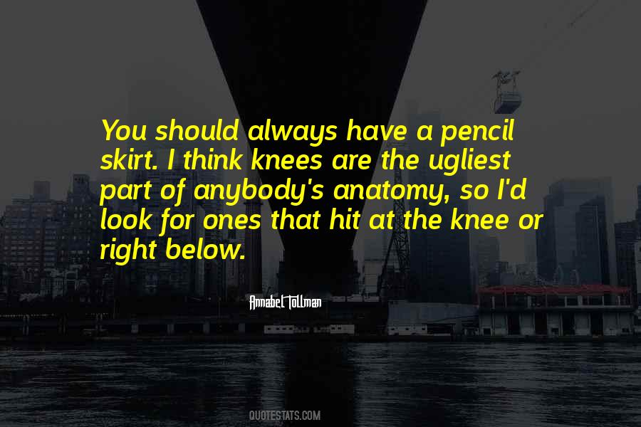 Pencil Skirt Quotes #610999