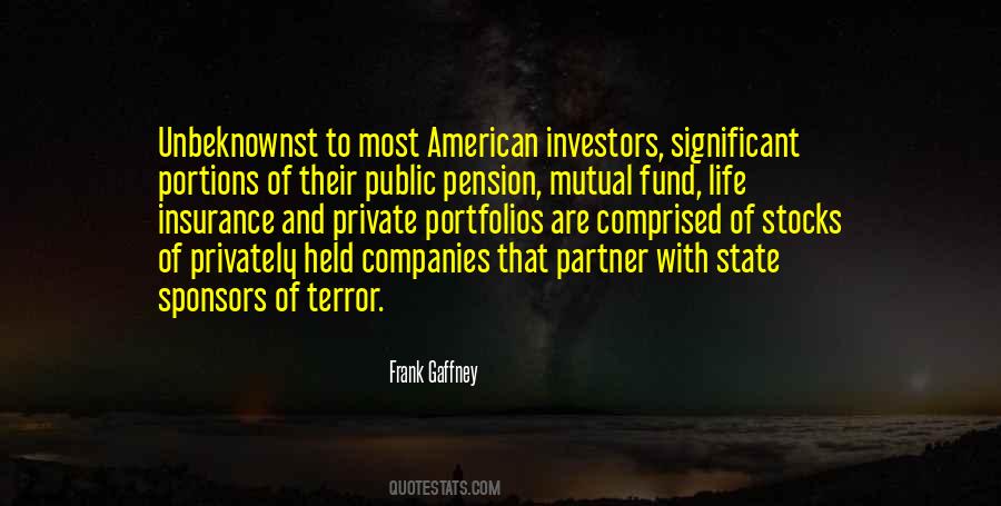 Pension Fund Quotes #466047