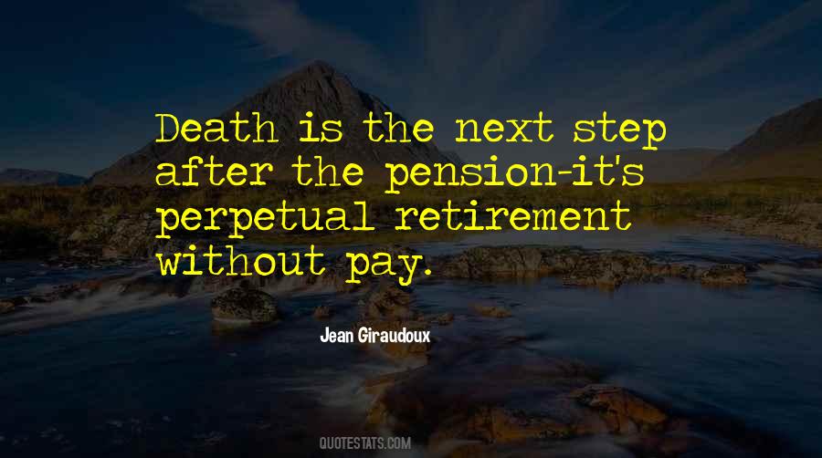 Pension Quotes #733582