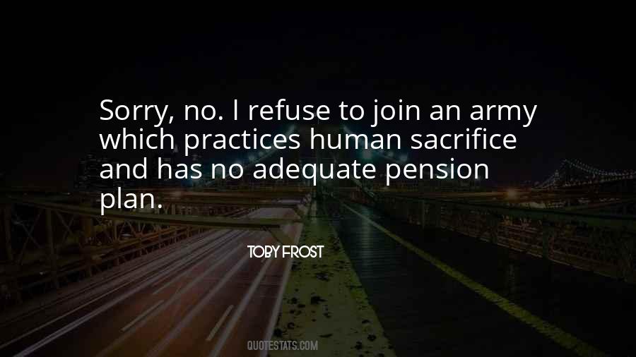 Pension Quotes #768011