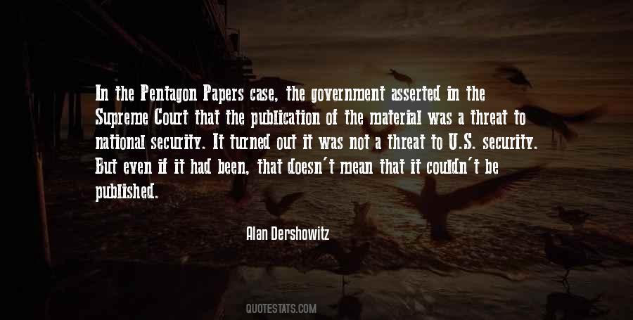 Pentagon Papers Quotes #1129202