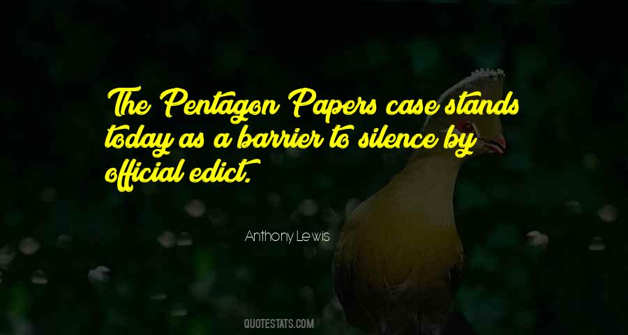 Pentagon Papers Quotes #768025