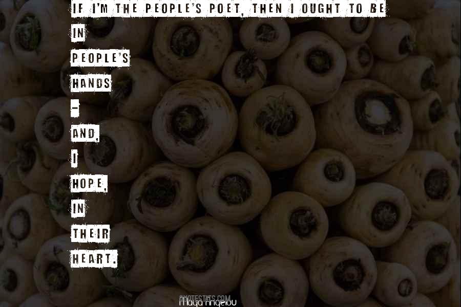 People's Poet Quotes #1010640