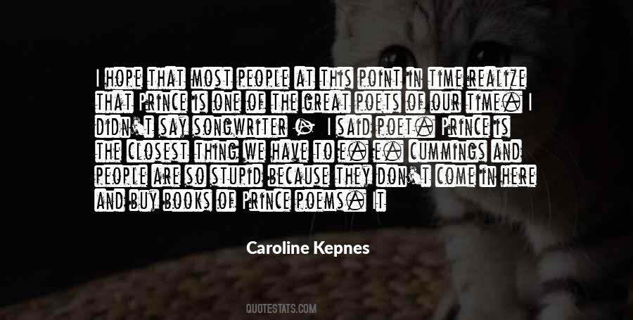 People's Poet Quotes #1103922