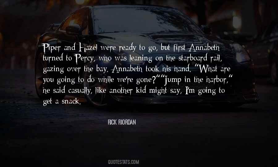 Percy Jackson Piper Mclean Quotes #801130