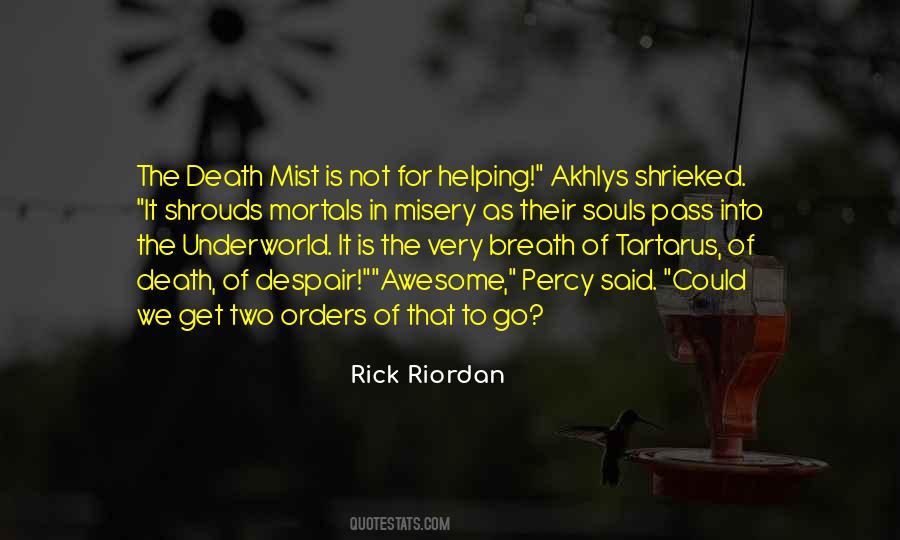 Percy Jackson Underworld Quotes #1304696
