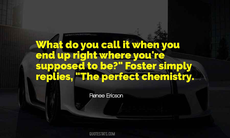 Perfect Chemistry Quotes #234308