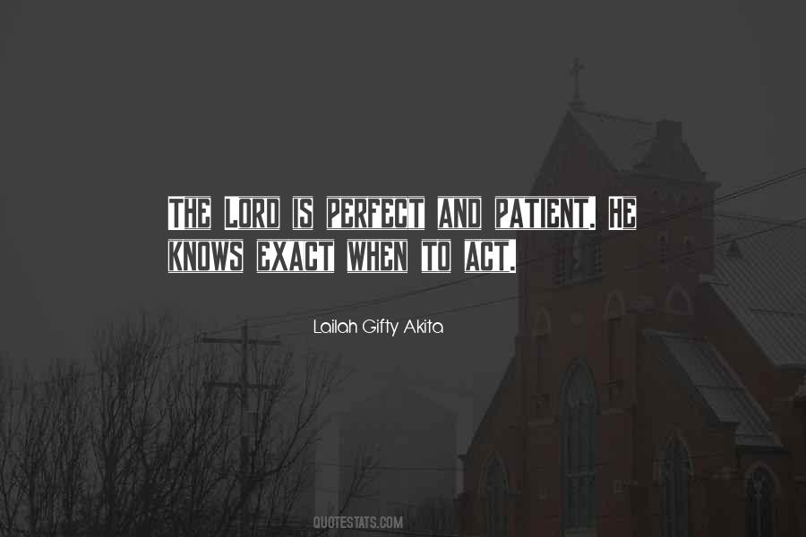 Perfect Faith Quotes #1065433