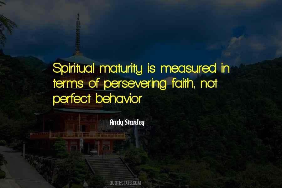 Perfect Faith Quotes #1450958
