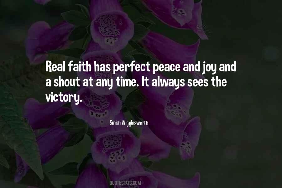 Perfect Faith Quotes #216563