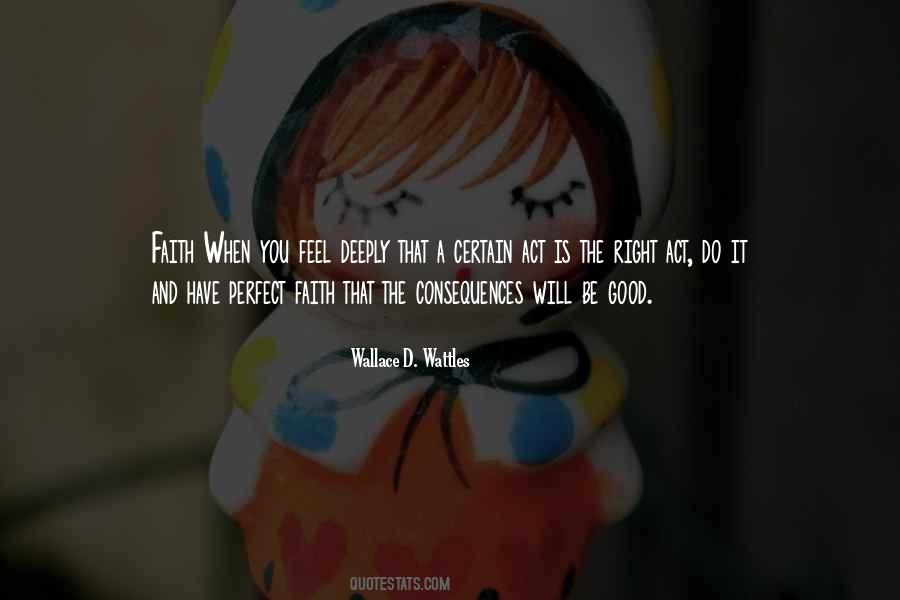 Perfect Faith Quotes #711835