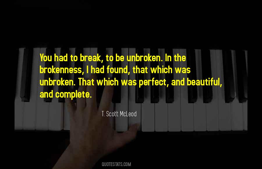 Perfect In Imperfections Quotes #1164641