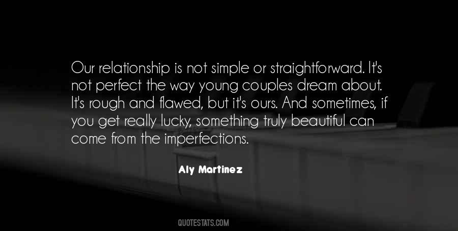 Perfect In Imperfections Quotes #1457276