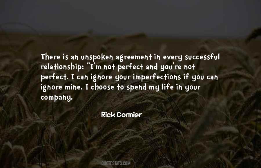 Perfect In Imperfections Quotes #1478018