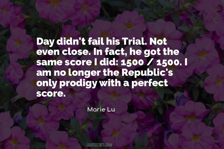 Perfect Score Quotes #1454746