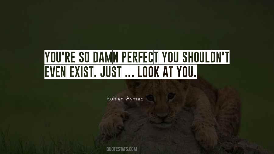 Perfect You Quotes #1776760