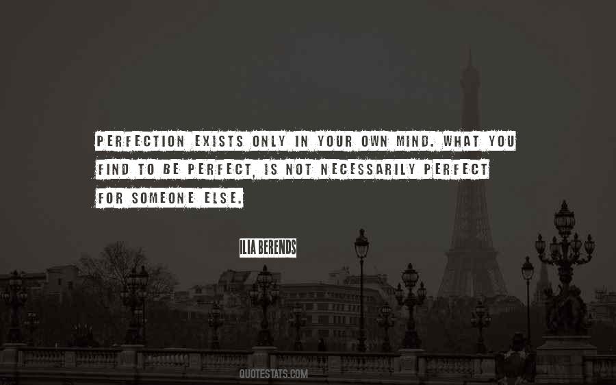 Perfection Exists Quotes #736405