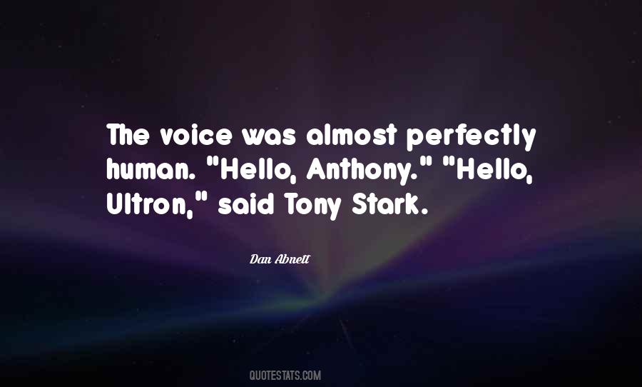 Perfectly Human Quotes #1686610