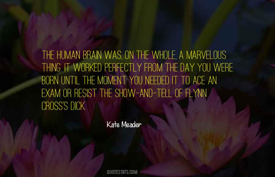 Perfectly Human Quotes #735301