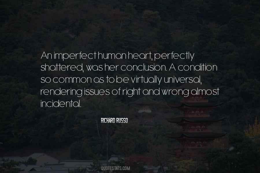 Perfectly Human Quotes #753794