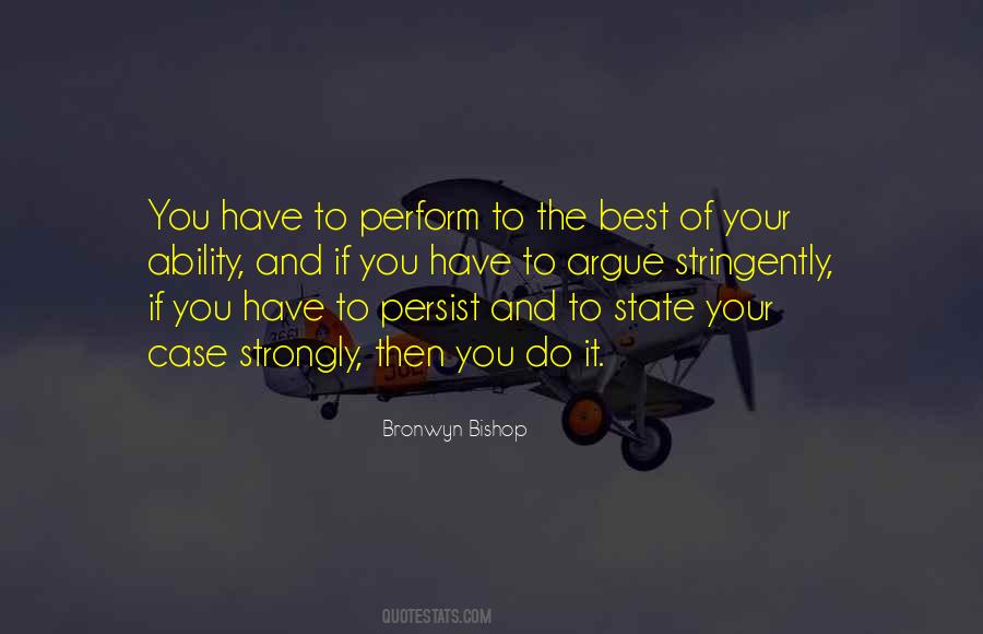 Perform Your Best Quotes #1169247