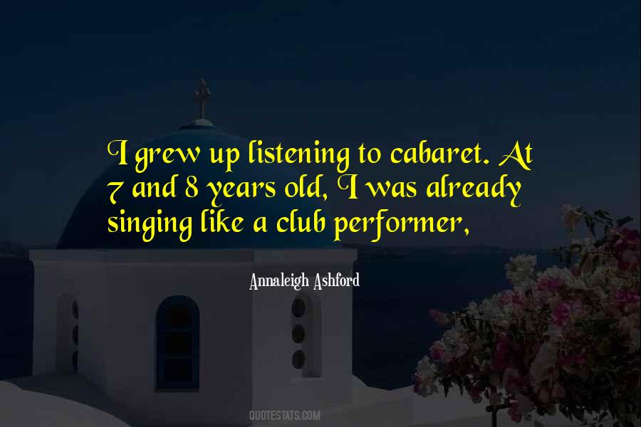 Performer Quotes #1150119