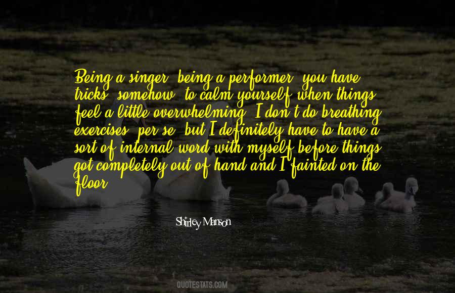 Performer Quotes #982087