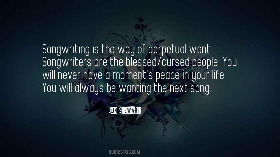 Perpetual Peace Quotes #1364215