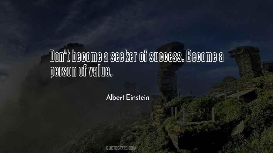 Person Of Value Quotes #1296335