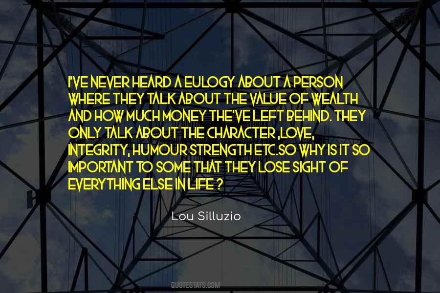 Person Of Value Quotes #731524