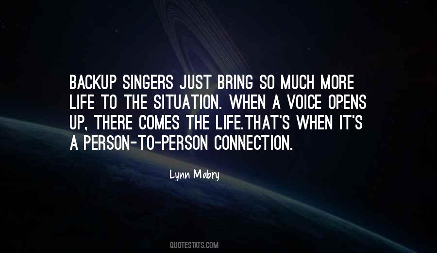 Person To Person Quotes #1184901